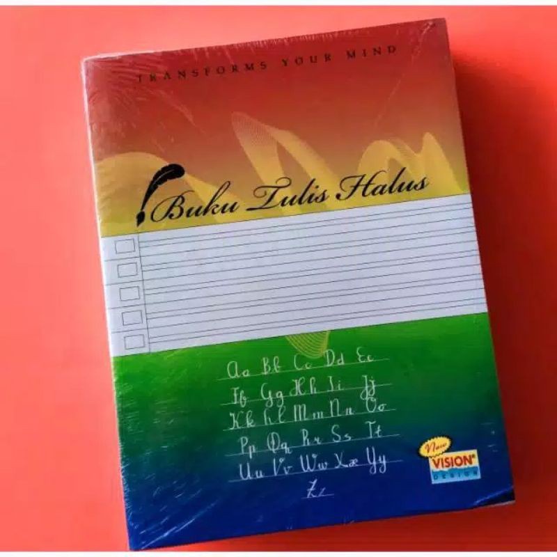 

Buku Tulis Halus Vision 38 Lembar 1 Pack [A5] / Buku Tulis Latin / Tegak Lurus Bersambung