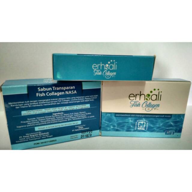Sabun Fish Collagen Erhsali   ASLI NASA