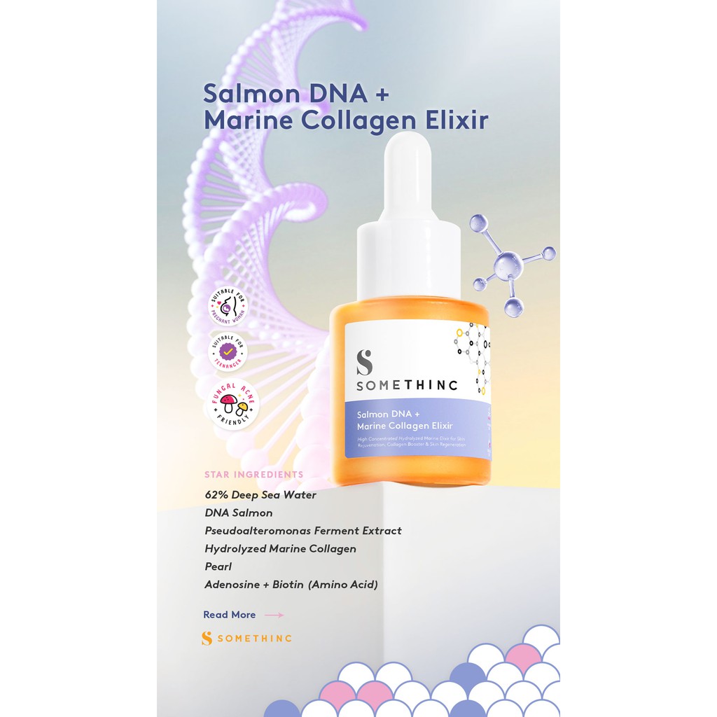 Somethinc Salmon DNA + Marine Collagen Elixir