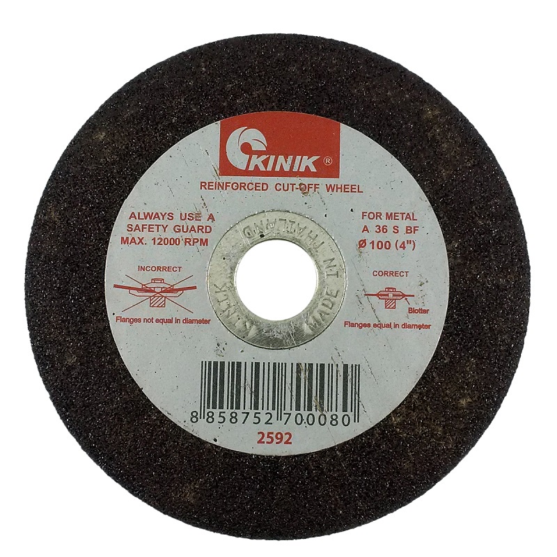 Kinik Cutting Wheel 4 inch x 2 mm Mata Gerinda Batu Potong 1 dus isi 25pcs