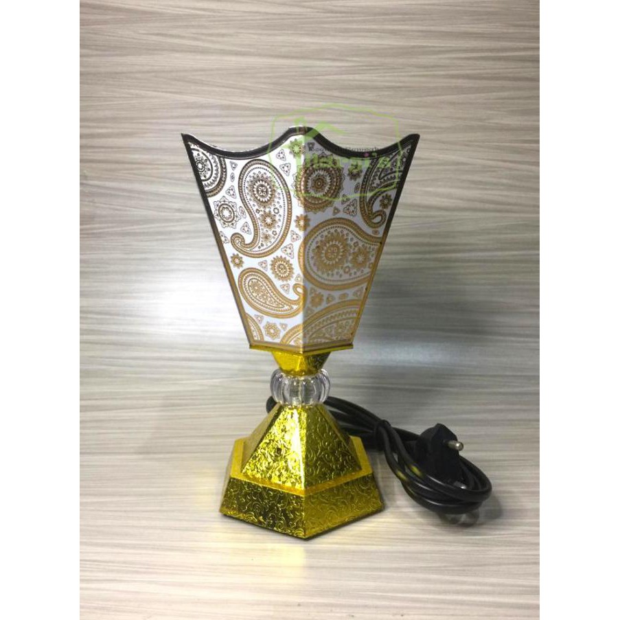 Populer] Pembakaran Buhur Elektrik Mabkhara Tempat Dupa Perapen Listrik Arab - Putih