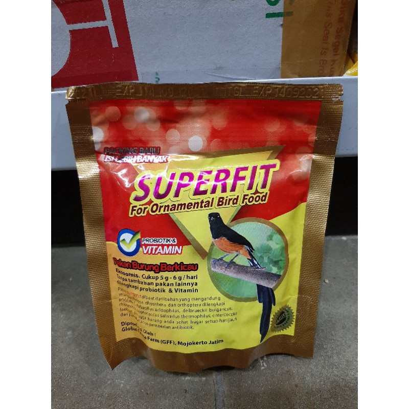 Superfit Super Fit Pakan Burung Murai Batu Terbaik Membuat Gacor