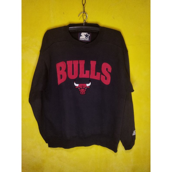 sudah sold - crewneck starter vintage chicago bulls