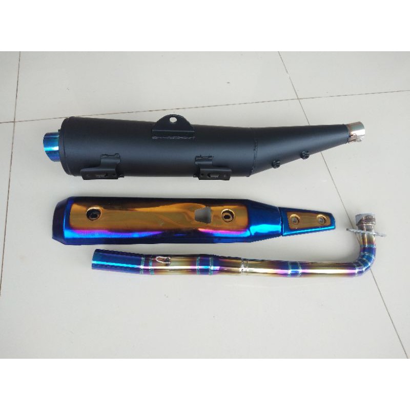 knalpot tsukigi jupiter z /vega R new/vega ZR( tanpa cover tameng)