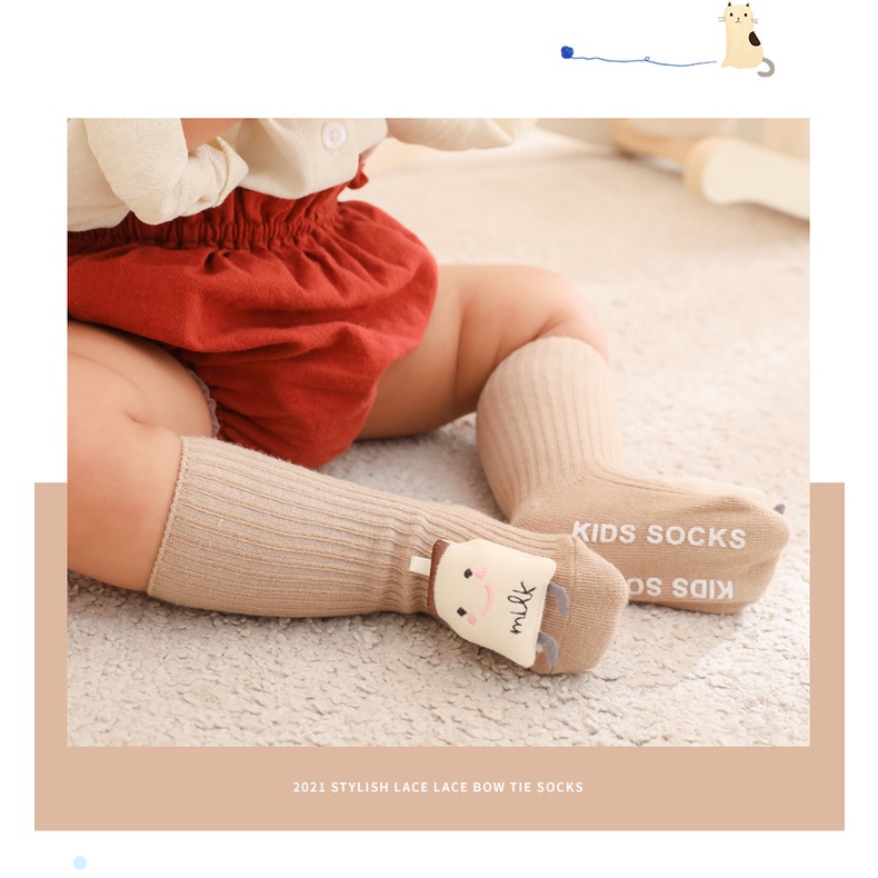 Kaos Kaki antislip boneka 3D makanan