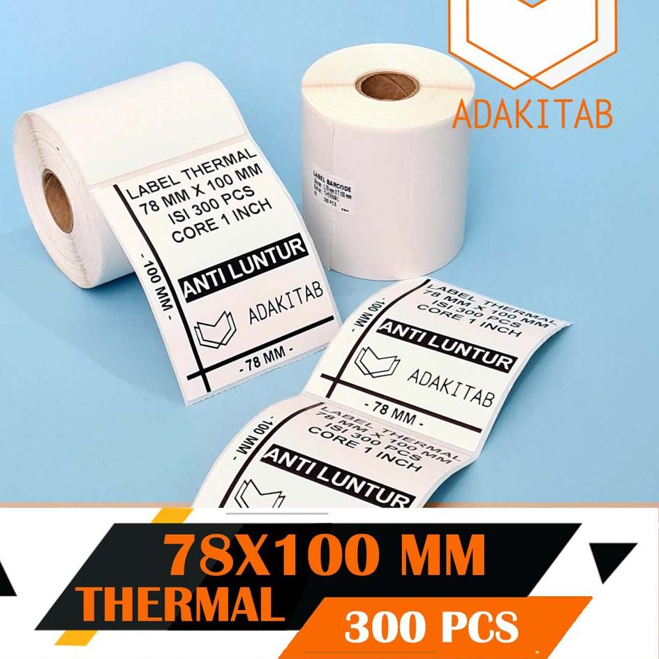 

Update! LABEL BARE THERMAL 78X100 MM / 78X100MM CORE 1 INCH ISI 300 PCS 시