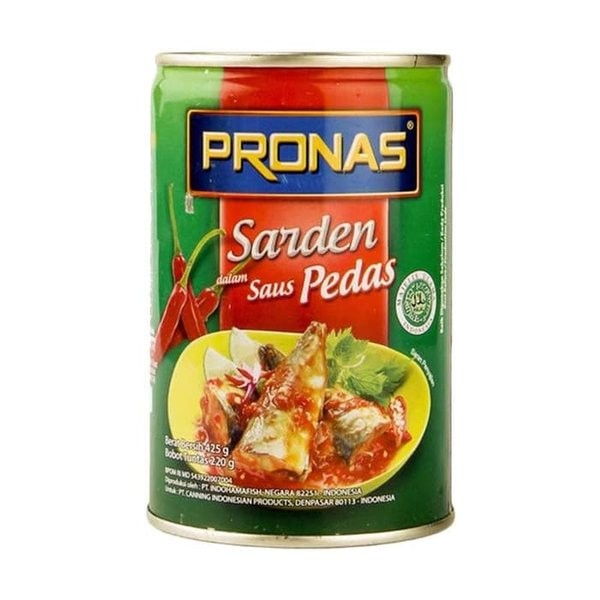 

Pronas sarden saus pedas 155g