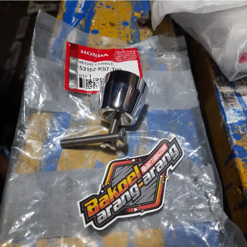 baut stang L stainless jalu stang PCX