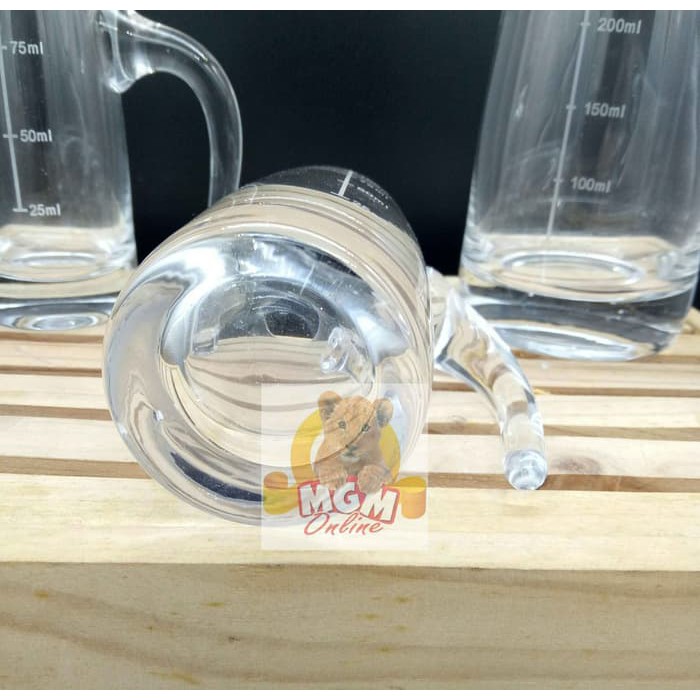 Measuring Jug 150ml / Milk Jug / Teko ukur 150ml Penguin (Bubble)