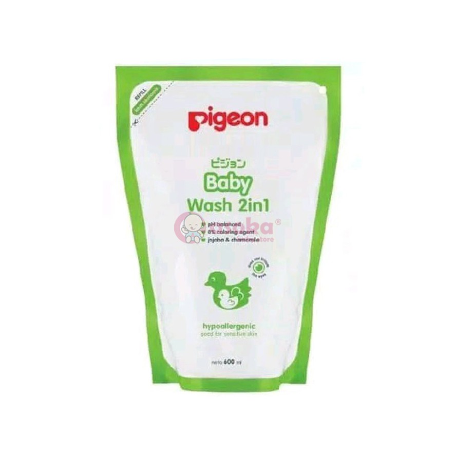 Pigeon Baby Wash 2 In 1 Chamomile Sabun Bayi 600 ml ASOKA