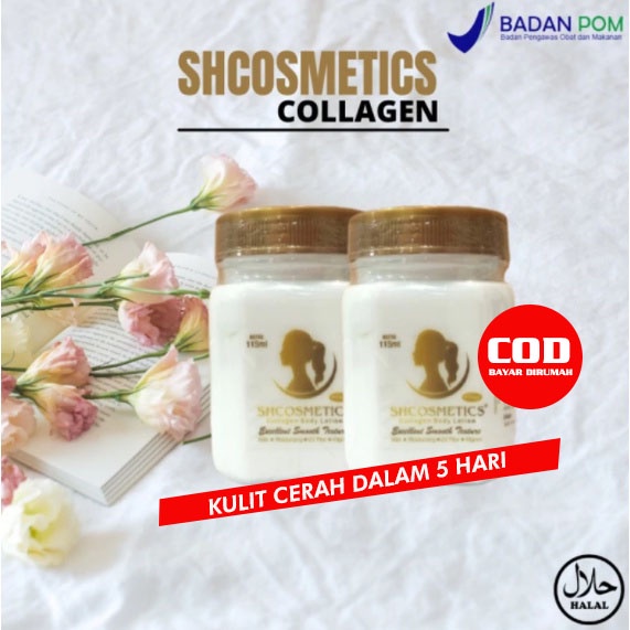 Paket cream criem krim crem crim susu bibit collagen colagen kolagen lulur lotion losion pemutih pel