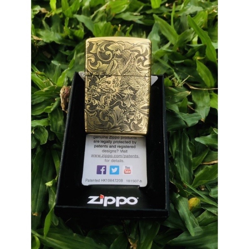 Zippo Motif DRAGON Zippo motif 5 Slide Zippo motif Premium