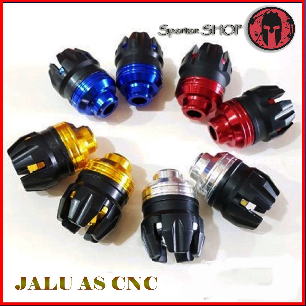 Jalu As Motor Roda CNC Aksesoris Vario Nmax Aerox PCX CB 150R CBR Vixion Xabre R15 R25 GSX Ninja