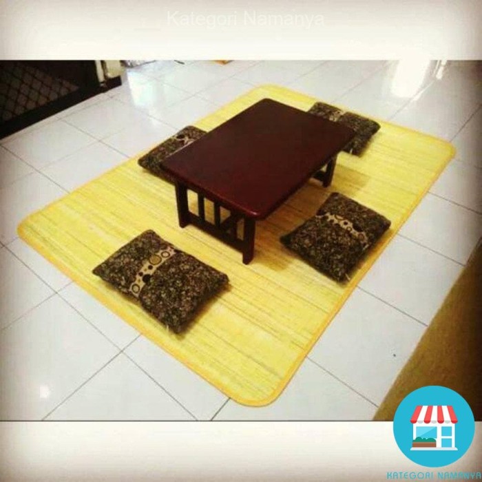 Tikar / tiker lampit rotan kalimantan ukuran 200 x 200 cm