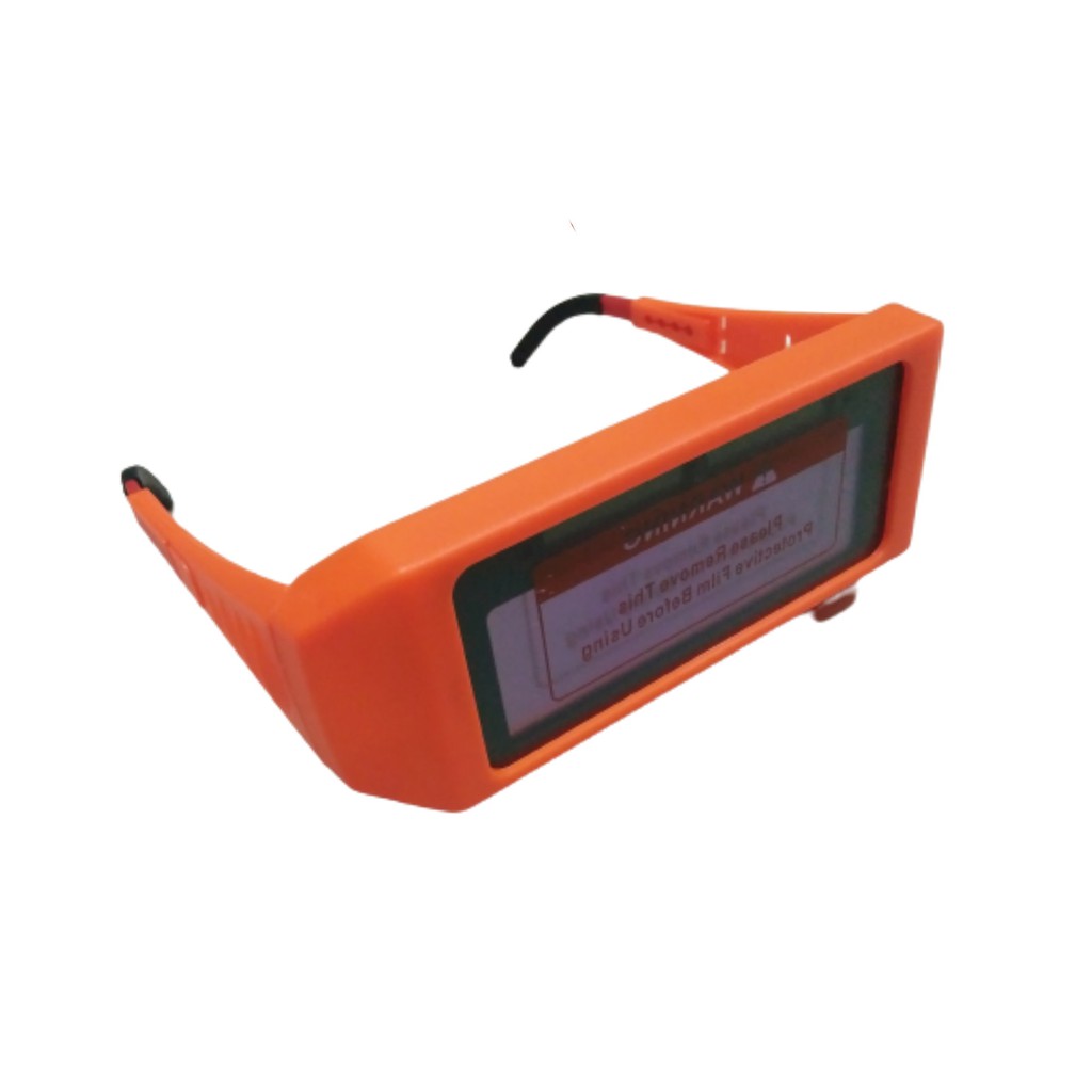 TITAN Kacamata Las Otomatis - Welding Glass Auto Dark - Auto Dark Orange