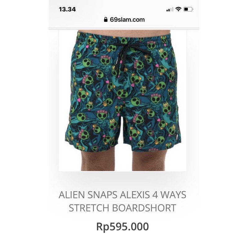 Slam69 original wanita/laki laki unisex , murah, celana pendek, nyaman, discount Up 80%