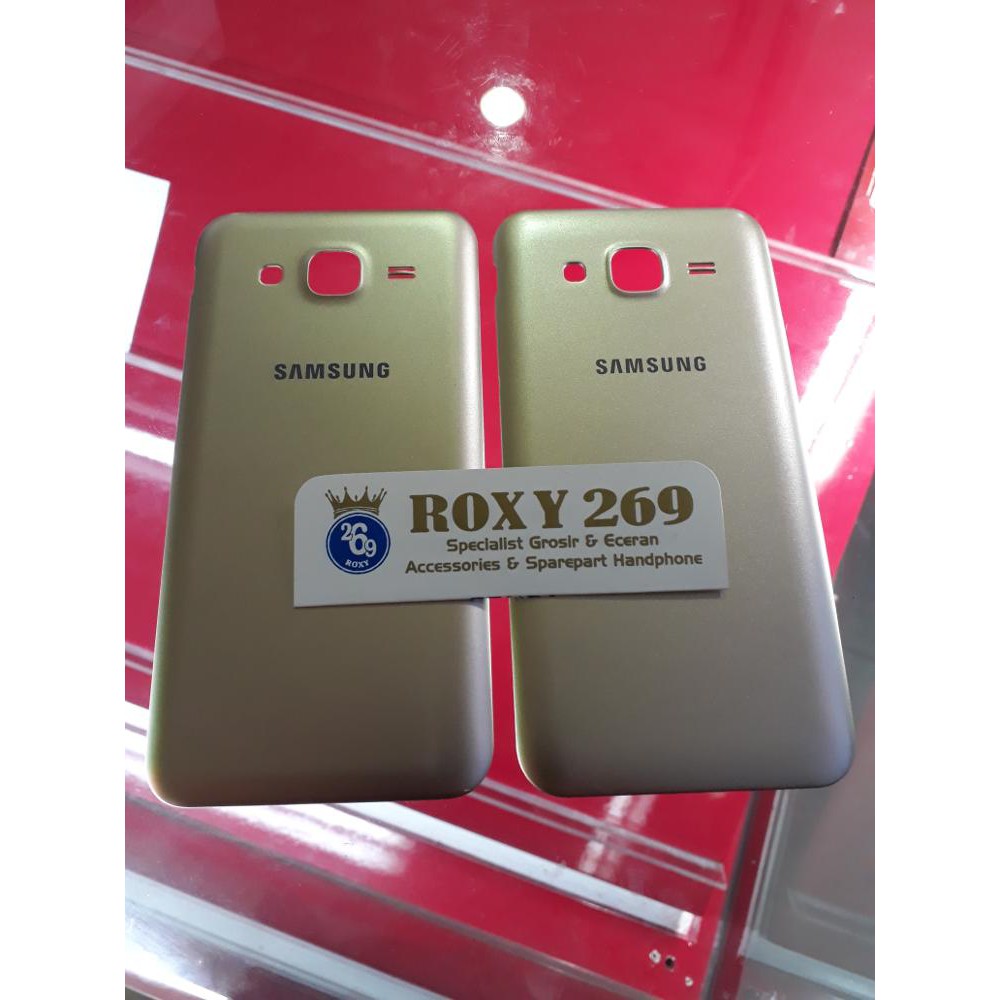 Tutup Hp SAMSUNG J5 J500 GOLD Backdoor Tutup Casing Belakang Handphone SAMSUNG J 5 J 500 2015 EMAS