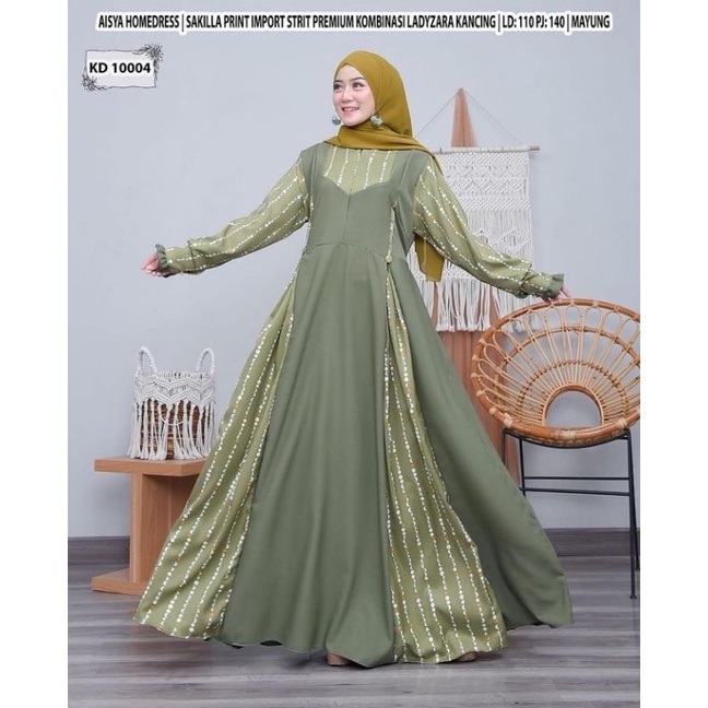 Gamis + Gaun + Homedress + Mididress + Setelan Celana