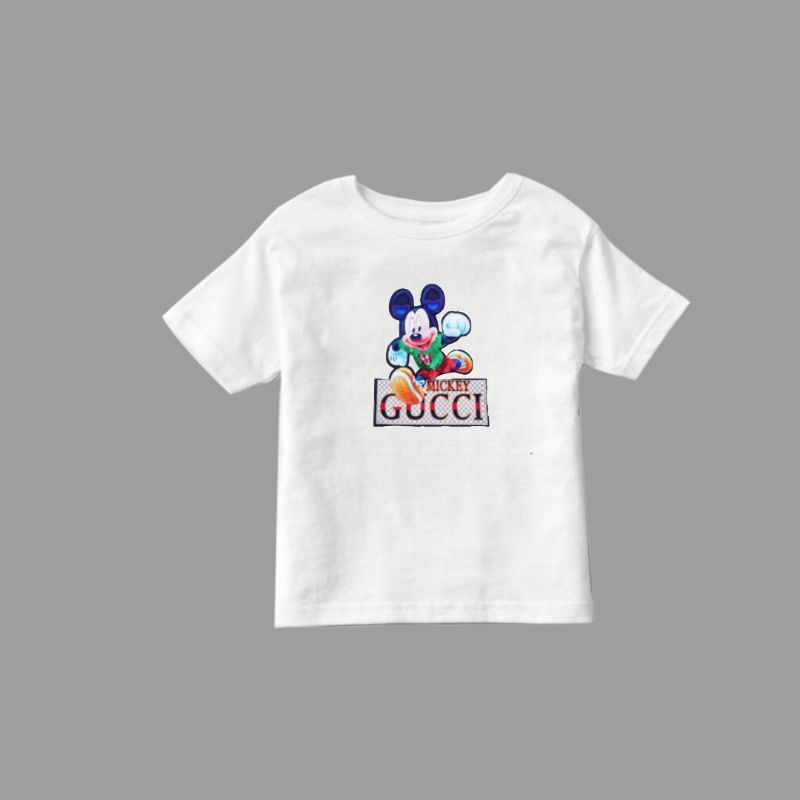 Baju Kaos Anak Cewek GC MICKEY1-12Tahun Ukuran S.M.L.XL.3XL.3XL