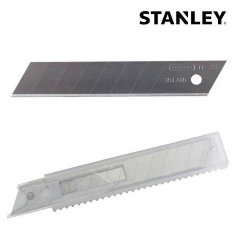 

isi mata cutter 18mm Stanley 11-301H s/o Knife blades 1 pak isi 10 pcs