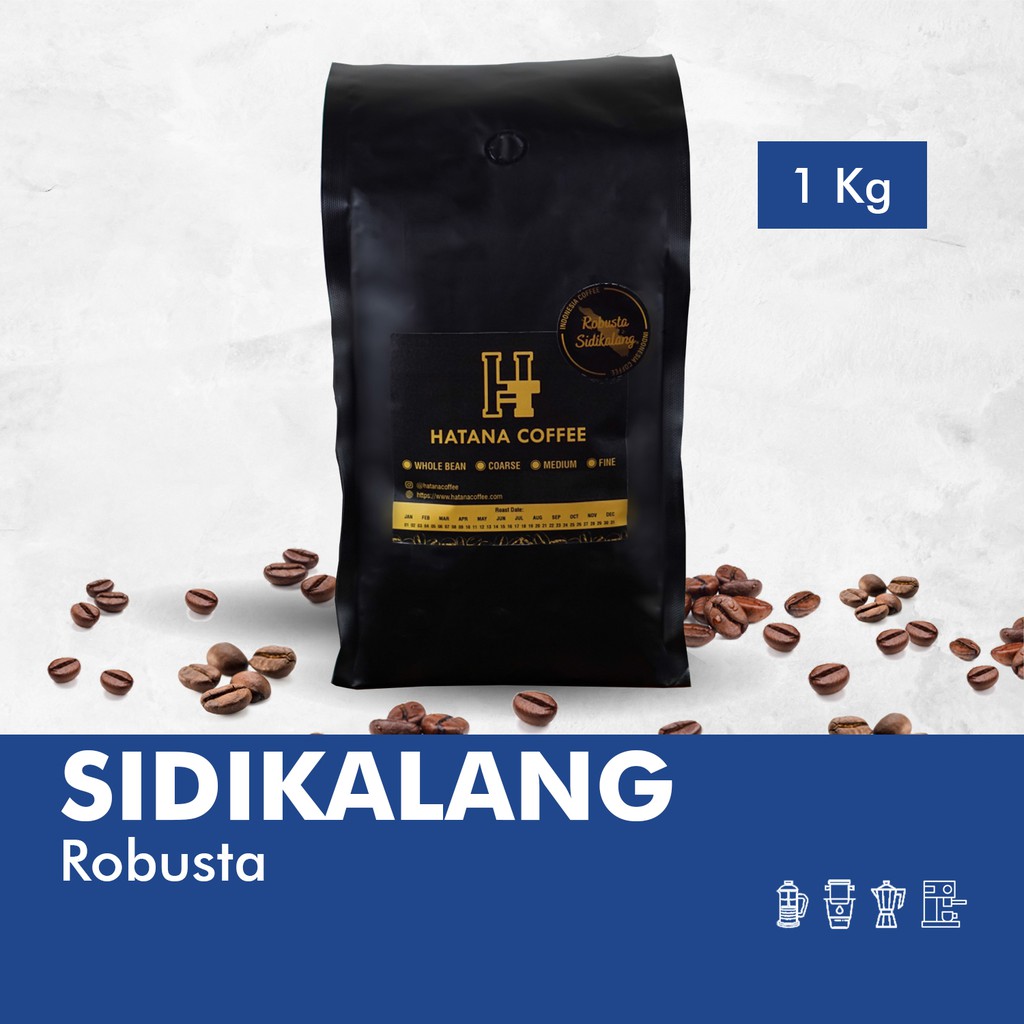 Jual Kopi Robusta Sidikalang - Roasted Bean - 1 Kg Indonesia|Shopee ...