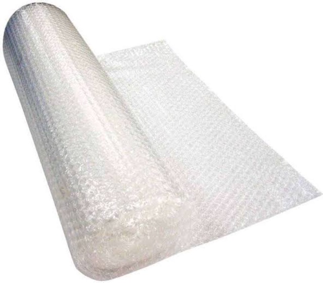 Bubble Wrap Roll / Plastik Gelembung Hitam dan Putih 125cm x 50 Meter KHUSUS SURABAYA