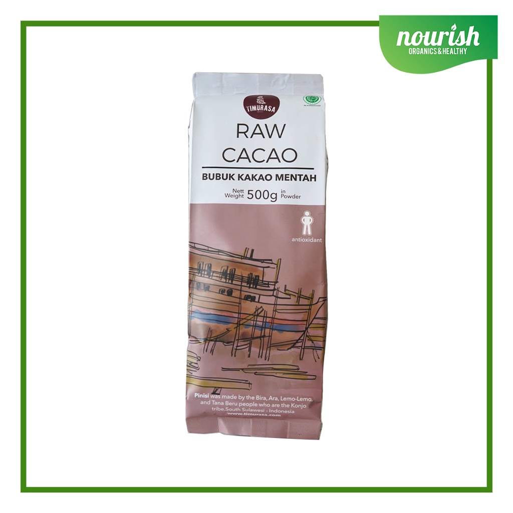 Timurasa, Organic Raw Cacao Powder 500gr