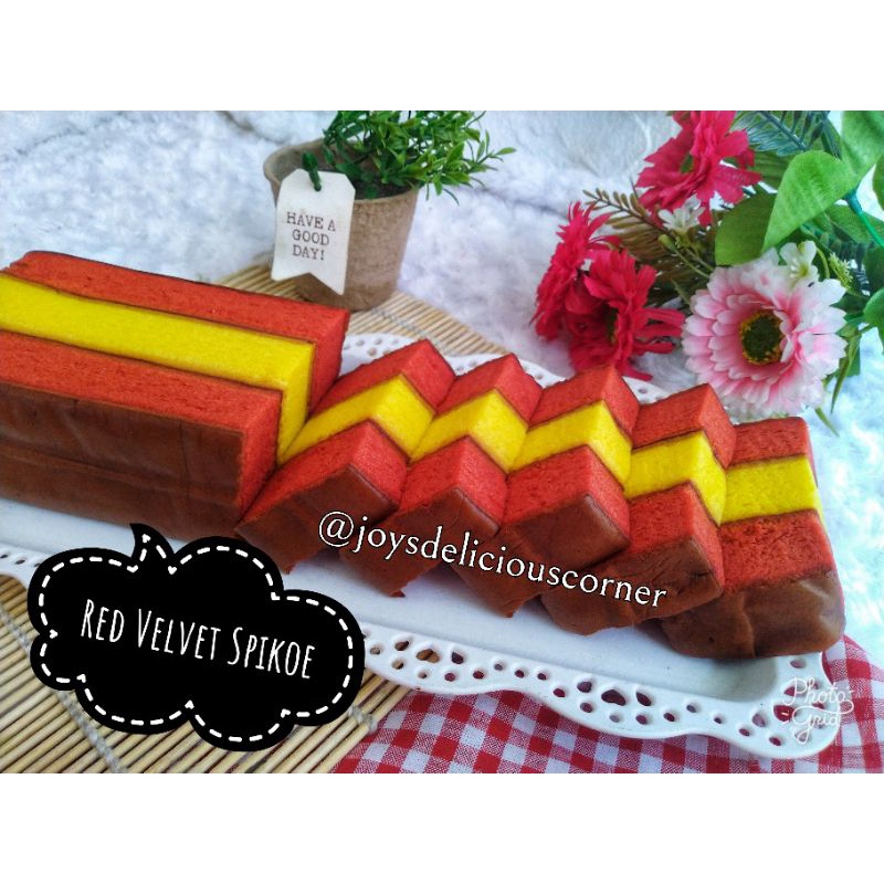 

Kue Lapis Surabaya/Spikoe Red Velvet Resep Kuno