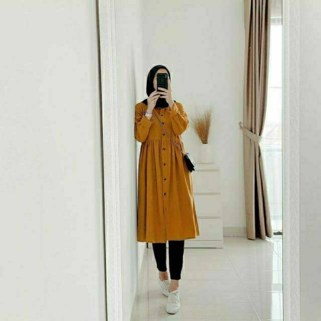 TUNIK ZUVIA / TUNIK SYARI / TUNIK KANCING