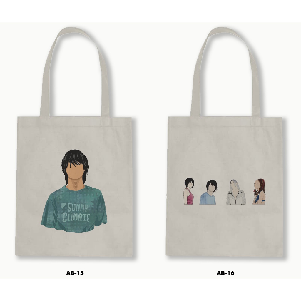 TOTE BAG BLACU - ALICE IN BORDERLAND / NETFLIX SERIES .01