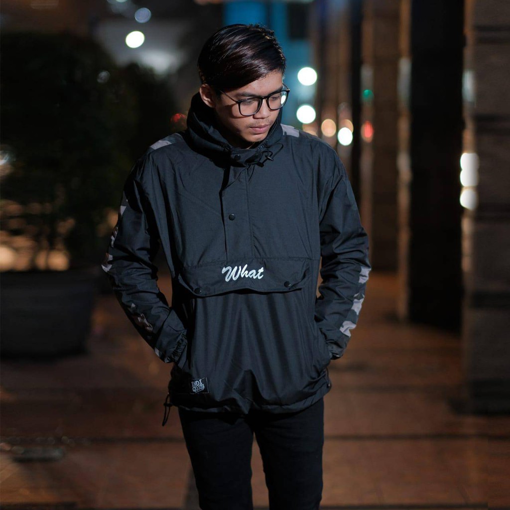 DIAL Jaket Parasut Hoodie Cagoule Saku Doraemon Pria Wanita Unisex Bisa Jadi Couple Harga Satuan-5