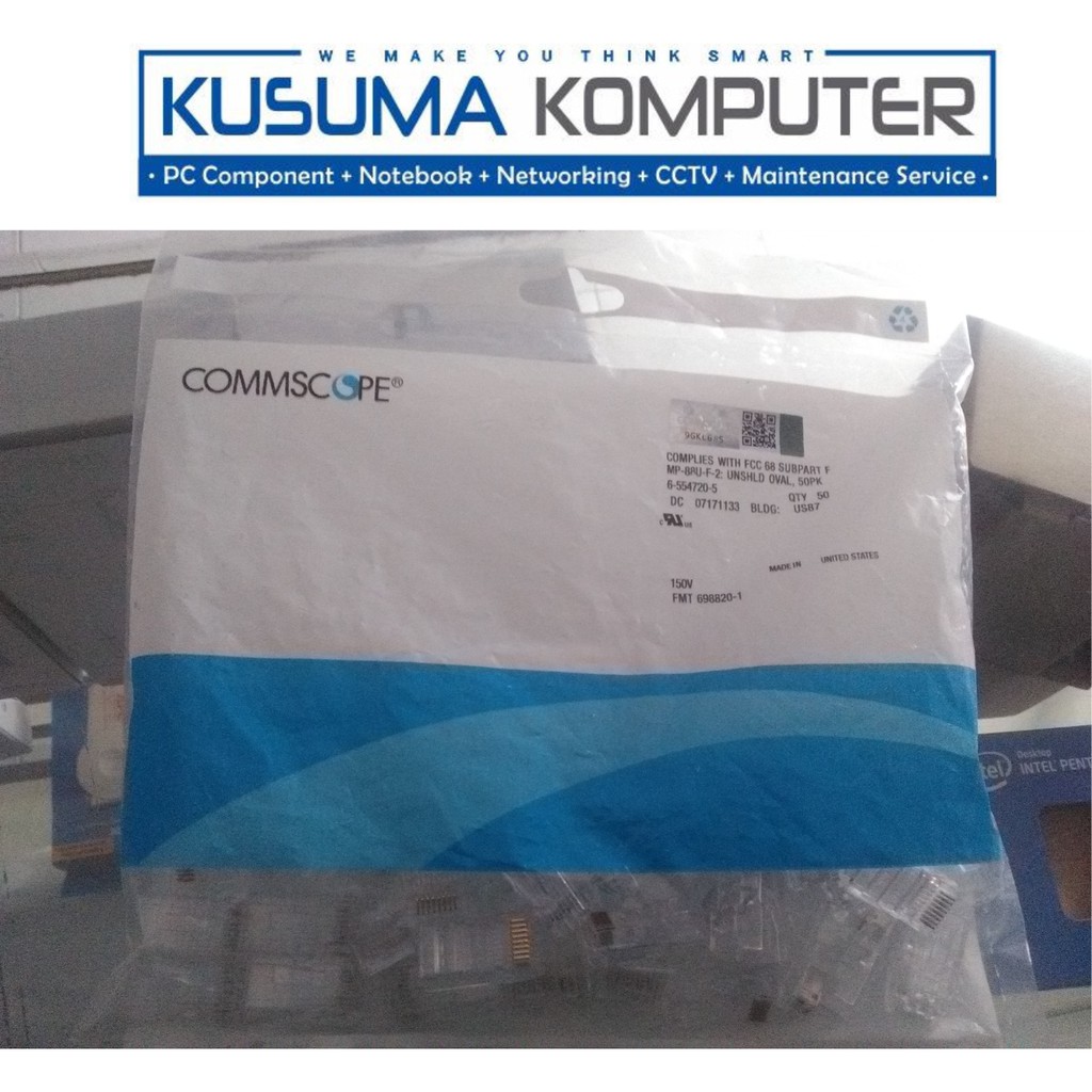 Connector Konektor RJ45 AMP Commscope Original CAT5