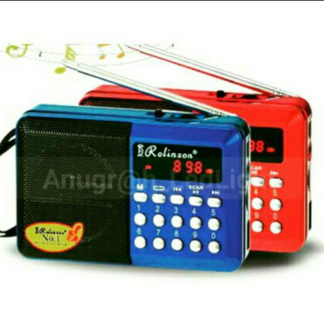 RADIO FM USB MP3 PLAYER ROLINSON /JOC