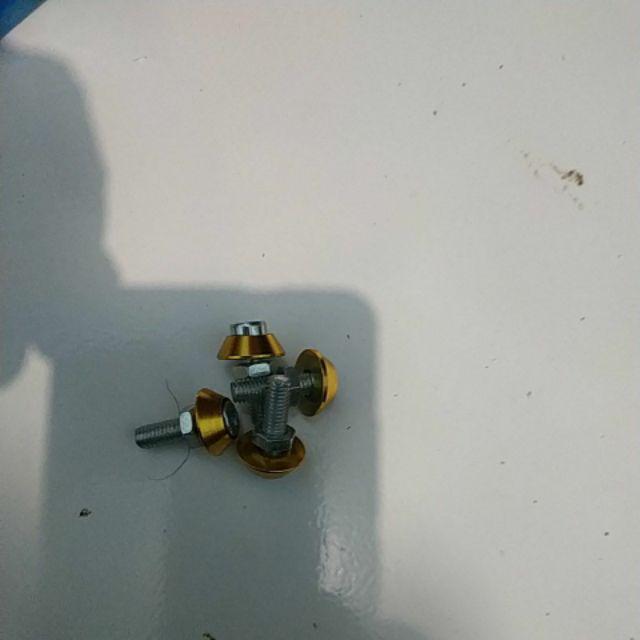 Baut L Plus Ring Monel Ukuran 10 / Baut Posh