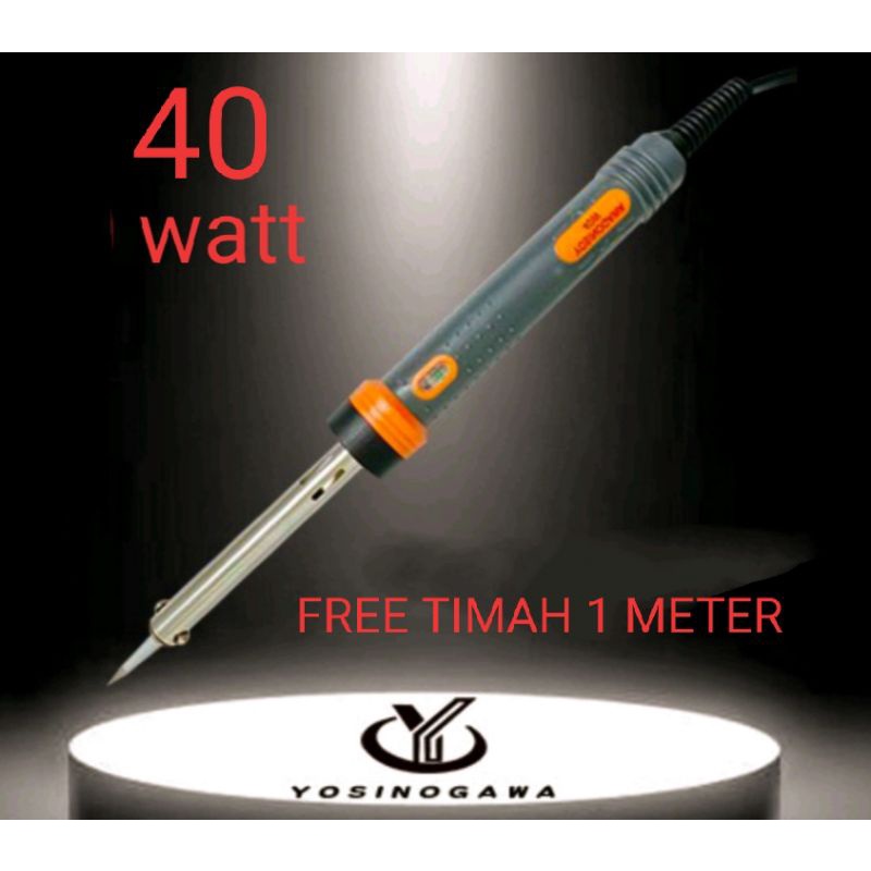 ALAT SOLDER LISTRIK 40 WATT FREE TIMAH