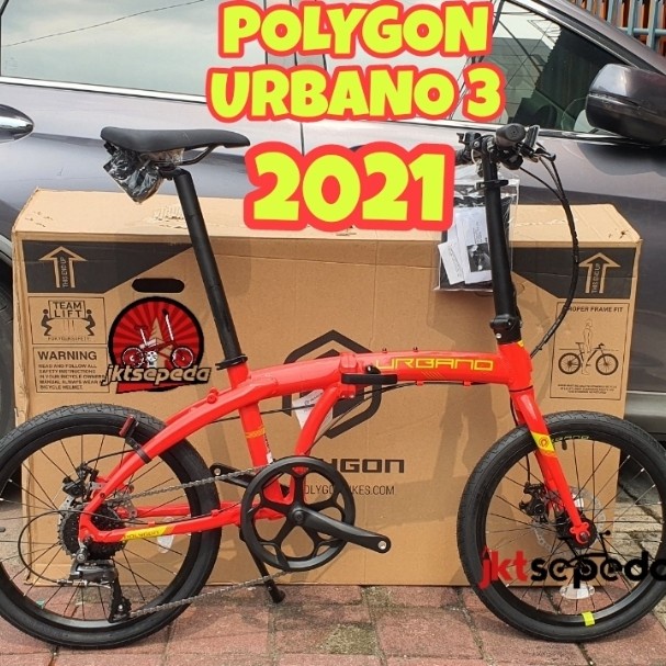 Sepeda Lipat POLYGON Urbano 3 Best Seller