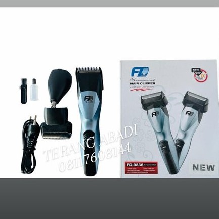 Hair Clipper/Alat Cukur Rambut FD-9836