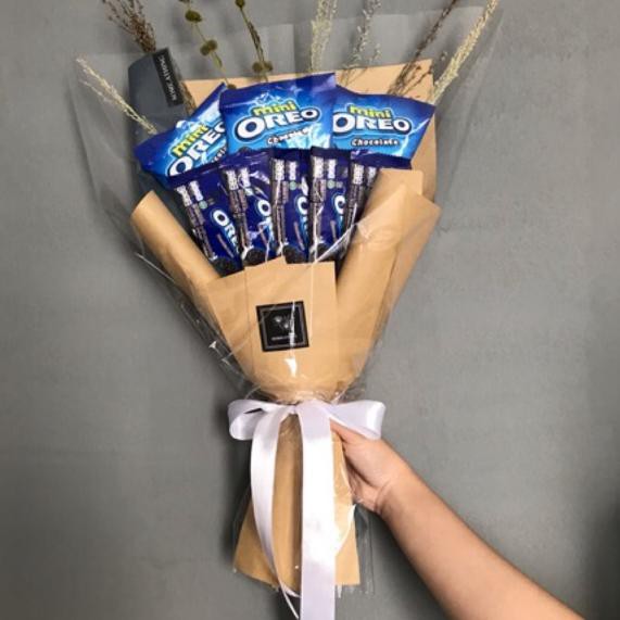 

✥ BUKET Snack Oreo Chocolate Mix Mini Oreo Bouquet ✬