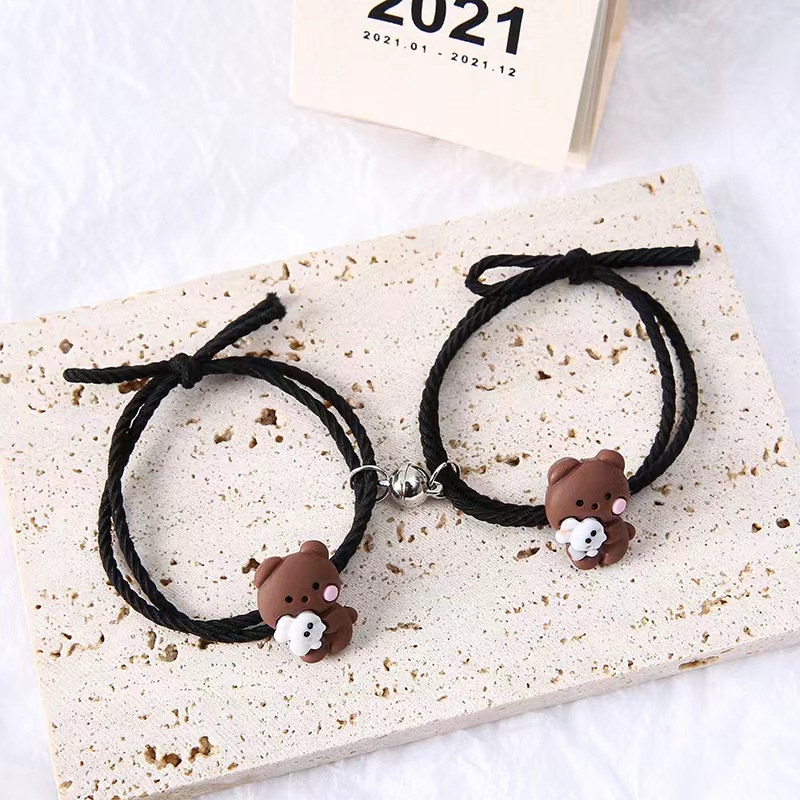 [COD] Gelang Couple Persahabatan Lucu Dengan Aksen Hewan