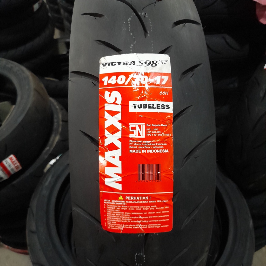 Ban motor sport Maxxis Victra 140 70 17 tubeless S98 ST