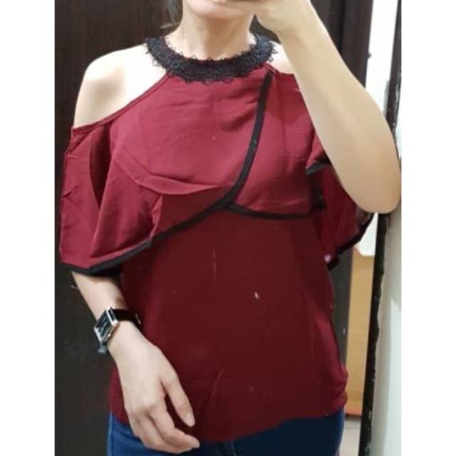 SALE YS 08 BLOUSE IMPORT / BAJU IMPORT / BAJU BANGKOK / FASHION WANITA