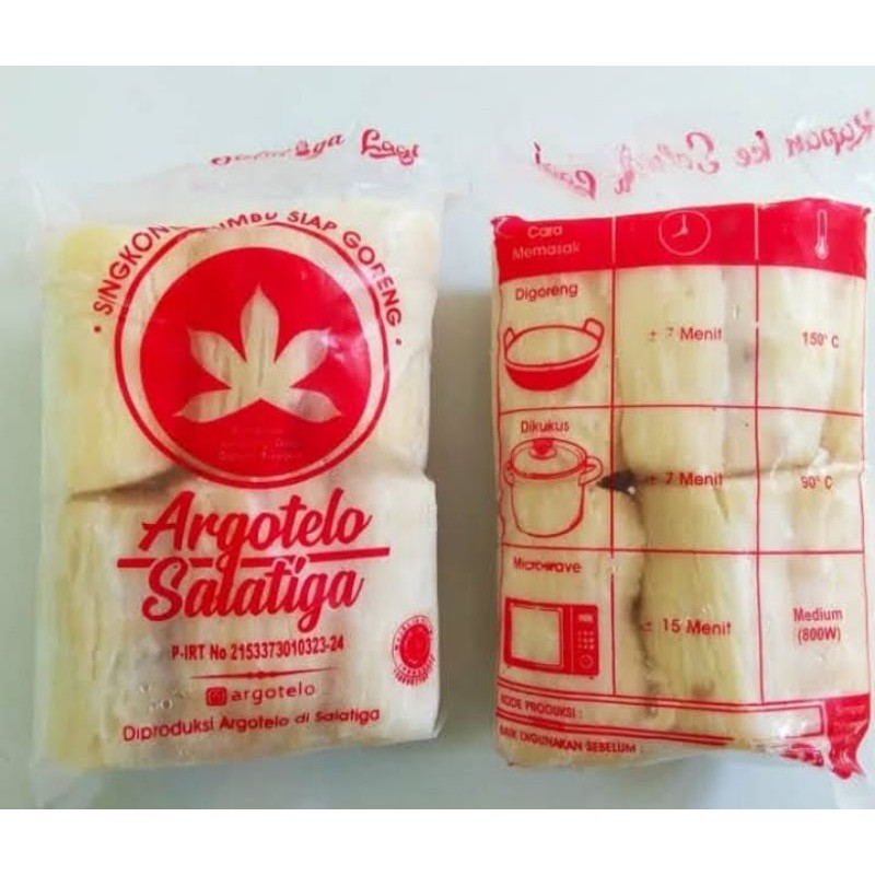 

AlgaLian Singkong Bumbu siap goreng Argotelo