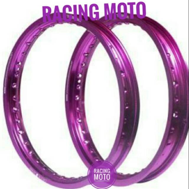 SET VELG SCARLET HOLE 36 TERSEDIA RING14-17L140-160 READY WARNA TITANIUM HITAM-OREN-GOLD-CRUM-BIRU