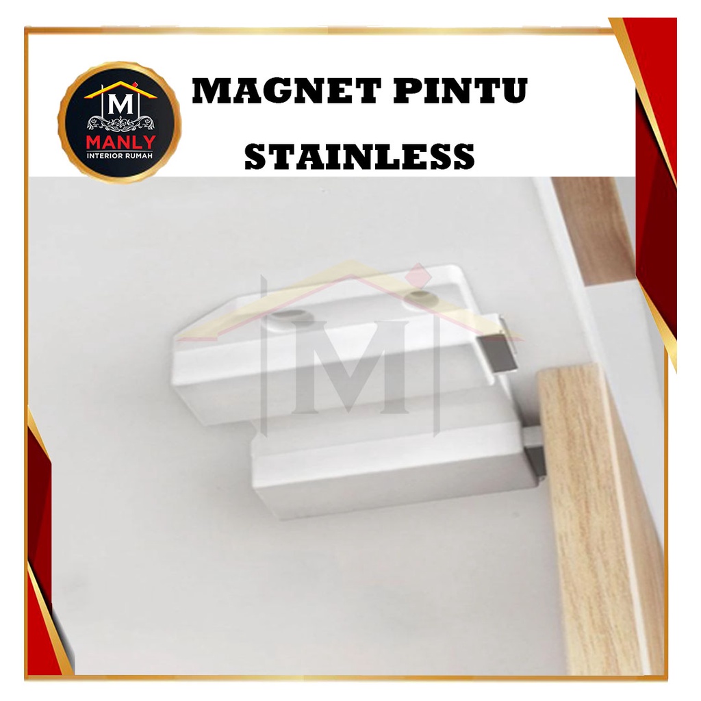 Magnet Pintu Kaca Double &amp; Singel / Engsel Jepit Kaca Double &amp; Singel Stainless