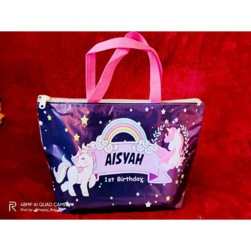 TAS ULTAH TRAPESIUM CUSTOM NAMA & FOTO-2