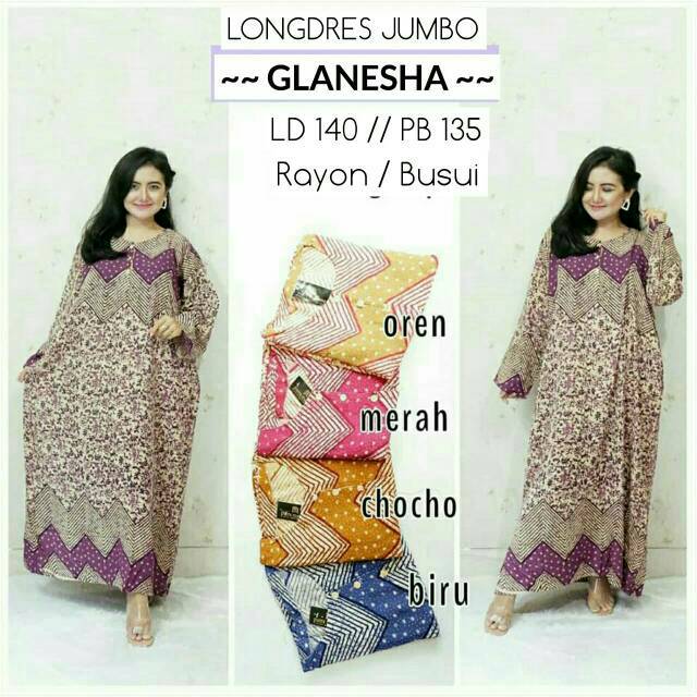 Gamis jumbo santai ganesha