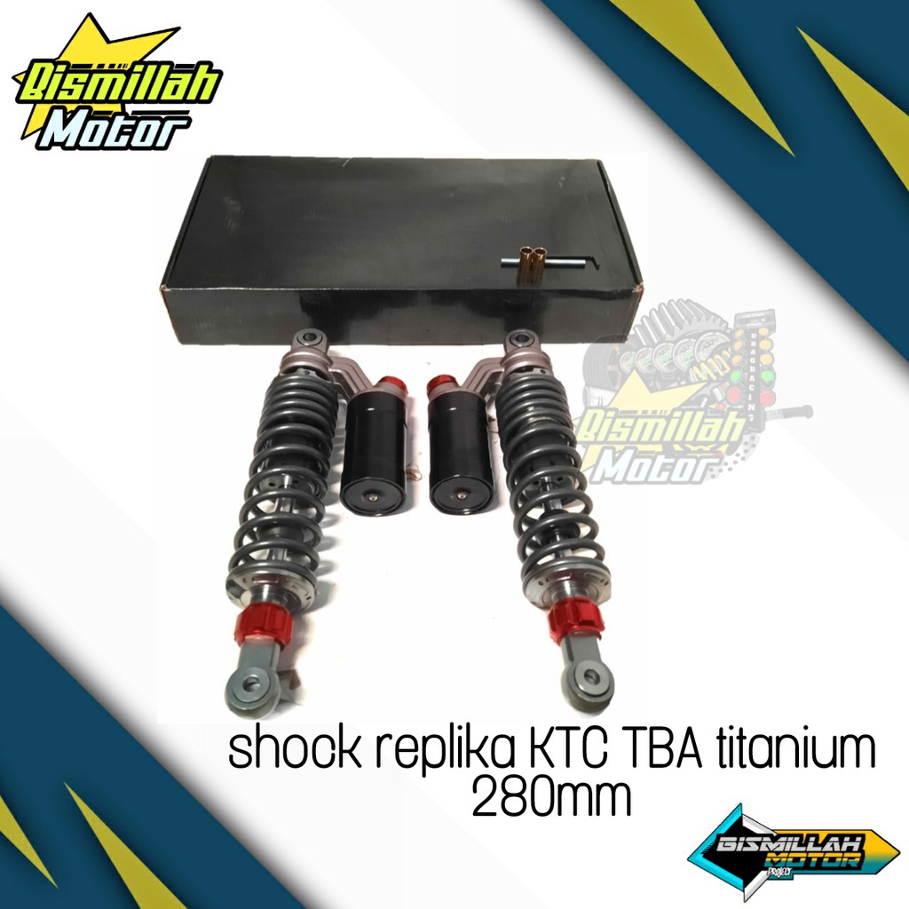 SHOCK REPLIKA KTC EXTREME TABUNG ATAS 280MM TITANIUM