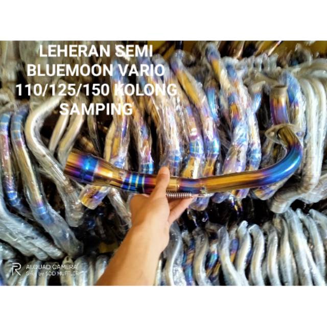 Leheran/header knalpot motor vario 110-150 bluemoon semi
