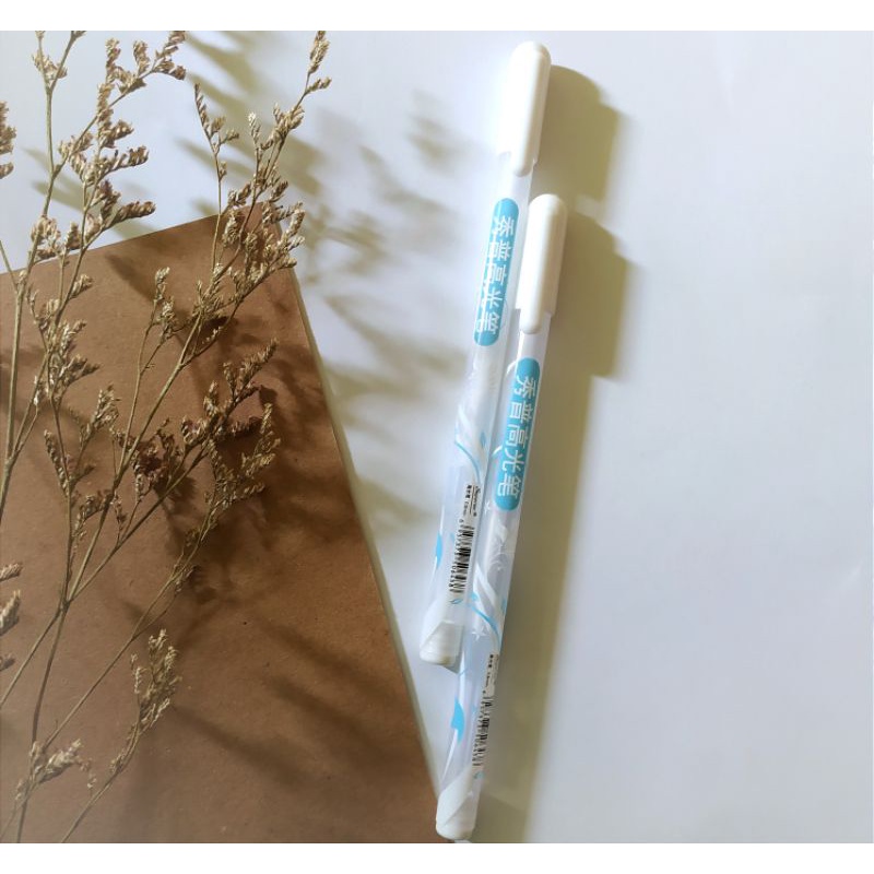 WHITE GEL PEN | GEL PEN PUTIH UNTUK SCRAPBOOKING