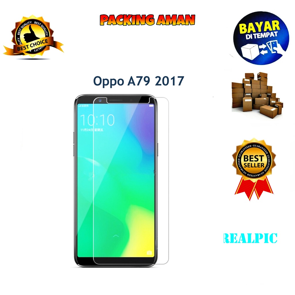 Tempered Glass Oppo A79 2017 Screen Protector Anti Gores